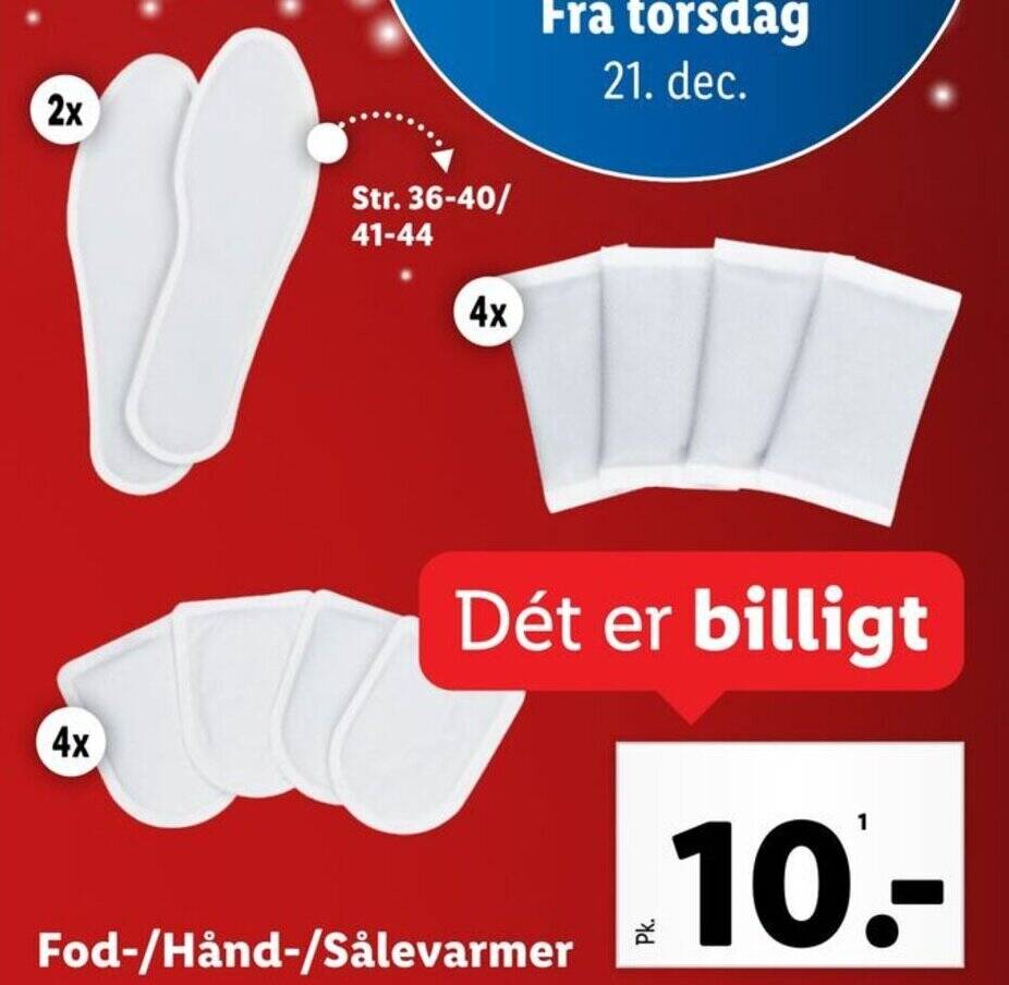 Fod H Nd S Levarmer Tilbud Hos Lidl