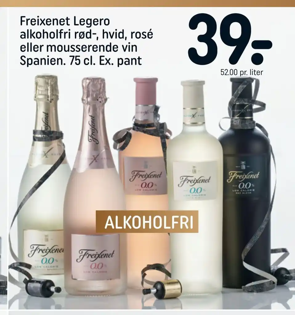 Freixenet Legero Alkoholfri R D Hvid Ros Eller Mousserende Vin