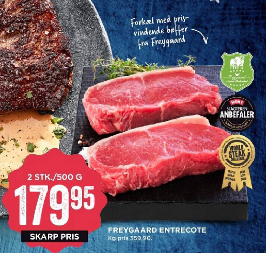 FREYGAARD ENTRECOTE Tilbud Hos MENY