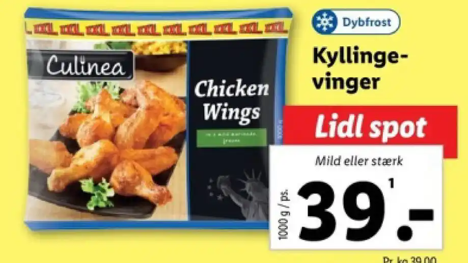 Kyllinge Vinger Tilbud Hos Lidl