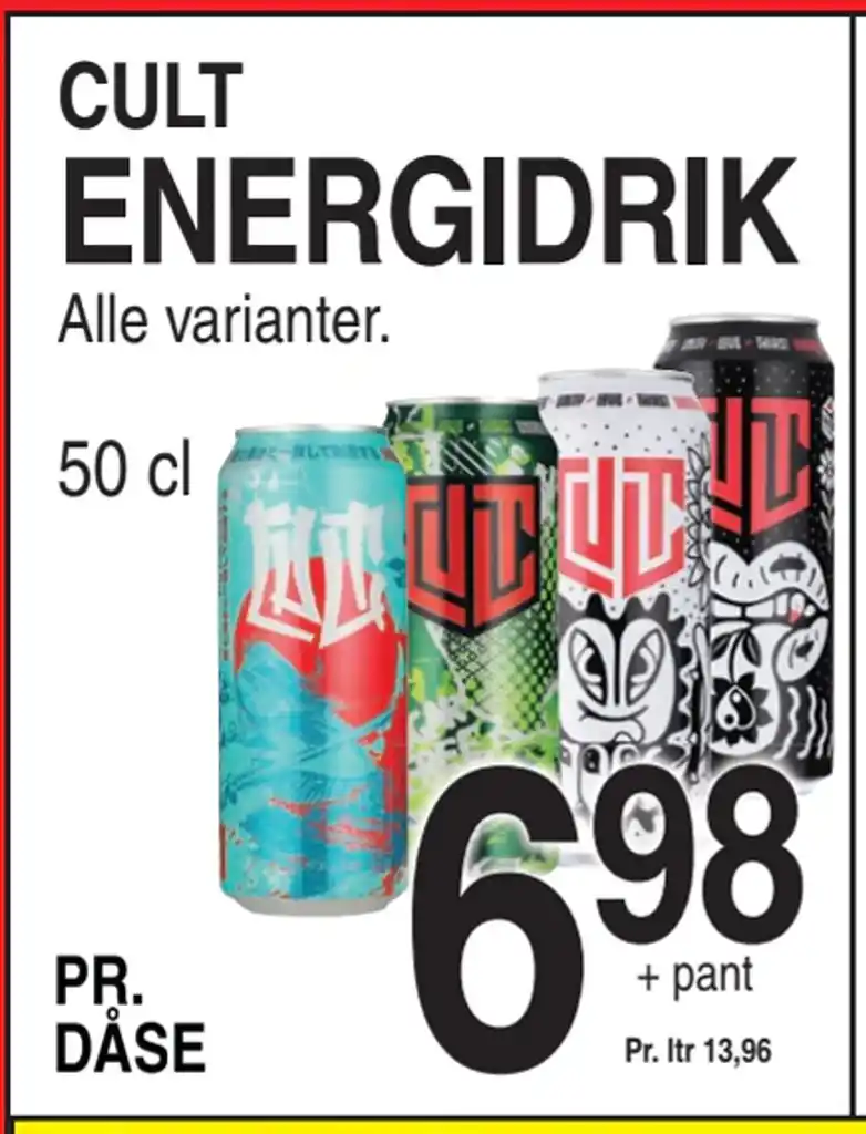 Energidrik Tilbud Hos ABC Lavpris