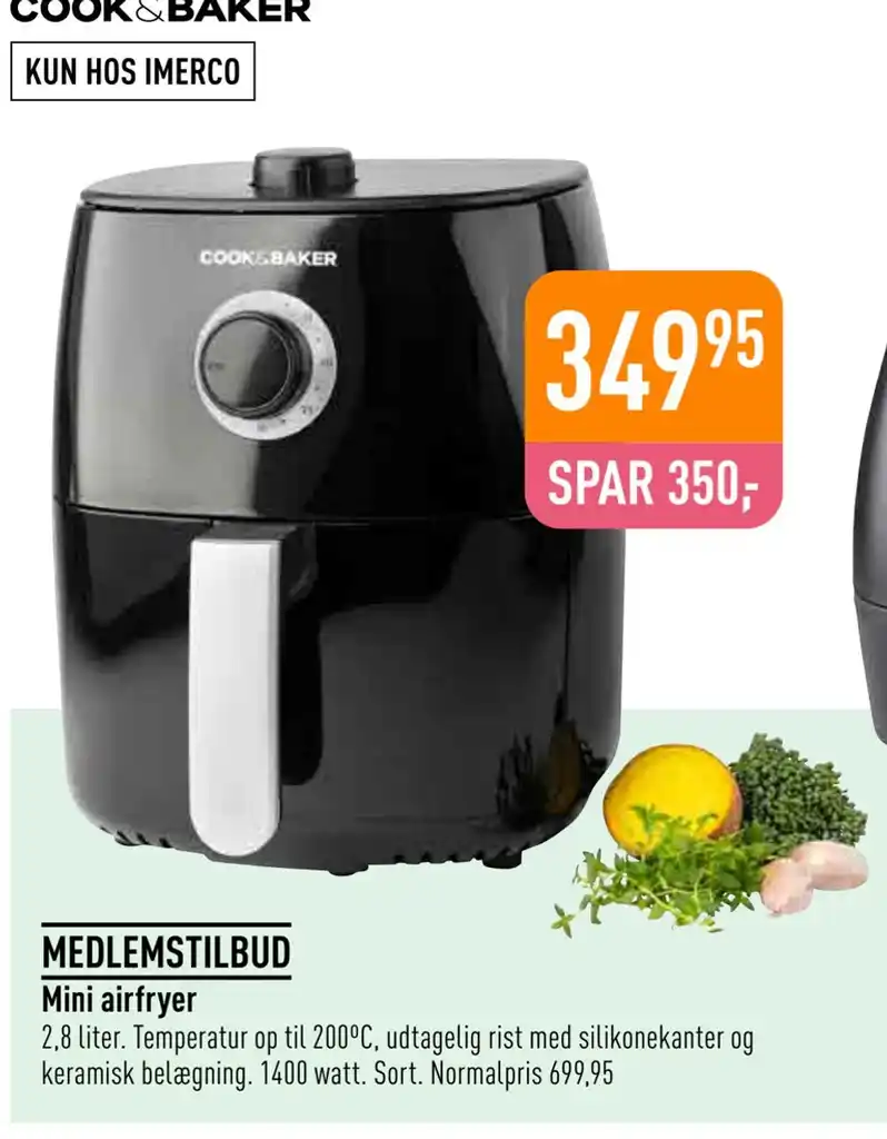 Mini Airfryer Tilbud Hos Imerco