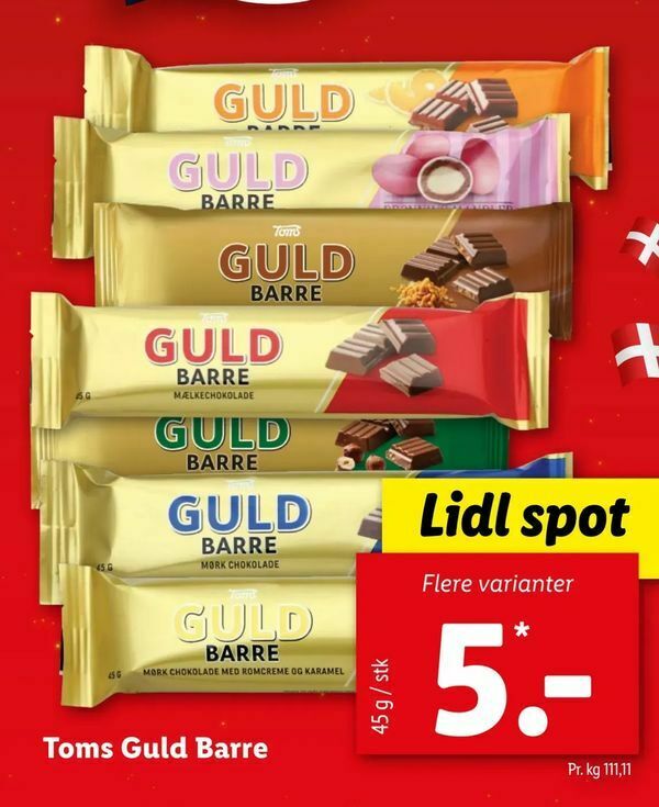 Toms Guld Barre Tilbud Hos Let K B