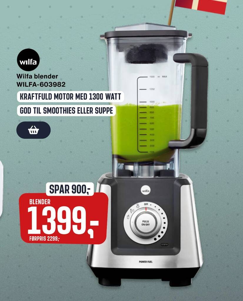 Wilfa Blender Tilbud Hos Skousen