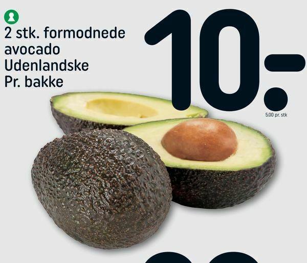 2 Stk Formodnede Avocado Tilbud Hos Rema 1000