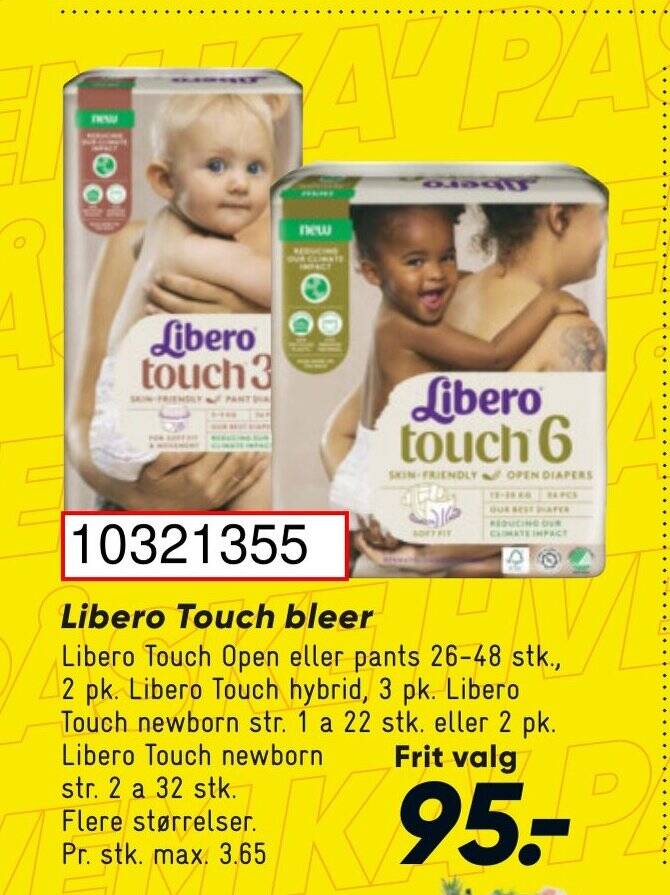 Libero Touch Bleer Tilbud Hos Wupti