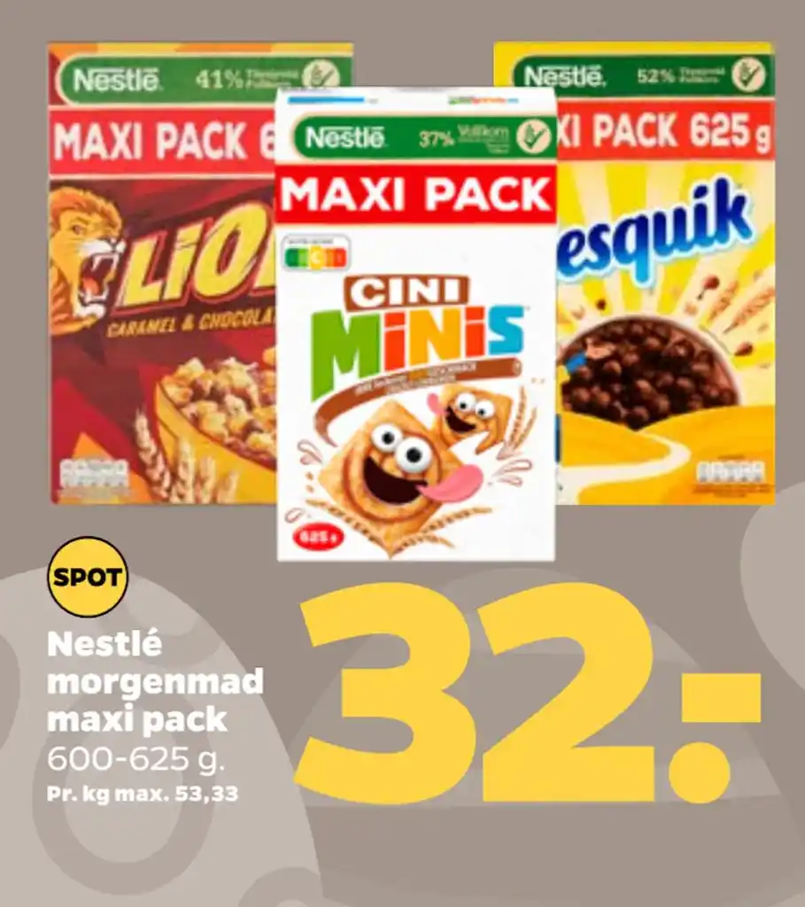 Nestl Morgenmad Maxi Pack Tilbud Hos Netto