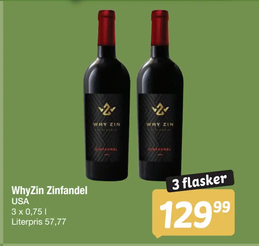 Whyzin Zinfandel Tilbud Hos Fakta Tyskland