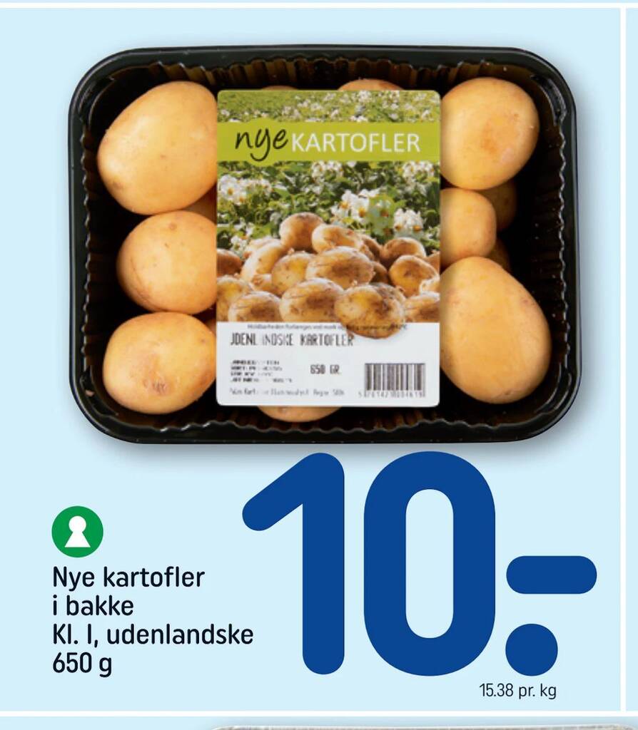 Nye Kartofler I Bakke Kl I Udenlandske G Tilbud Hos Rema