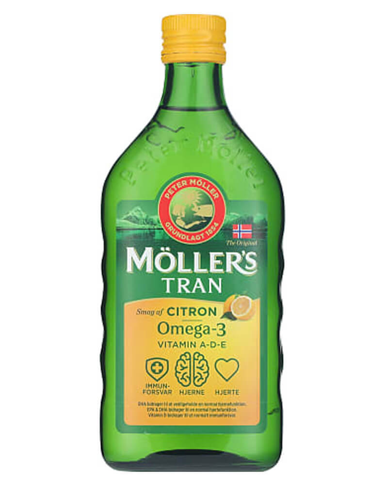 Møllers Tran Citron 500 ml tilbud hos Beautycos