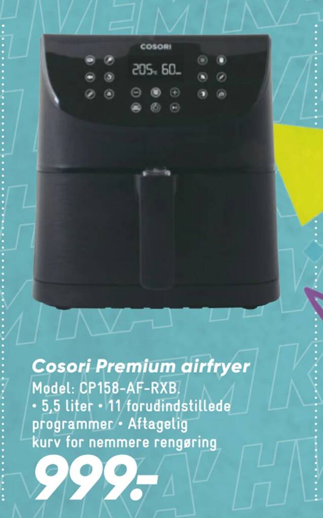 Cosori Premium Airfryer Tilbud Hos Bilka