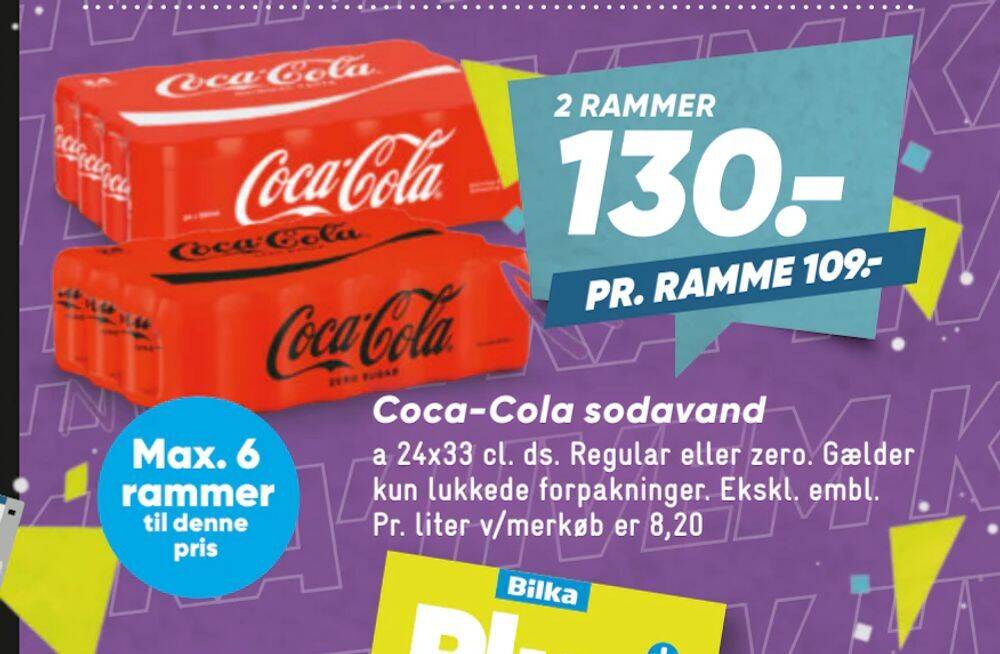 Coca Cola Sodavand Tilbud Hos Bilka