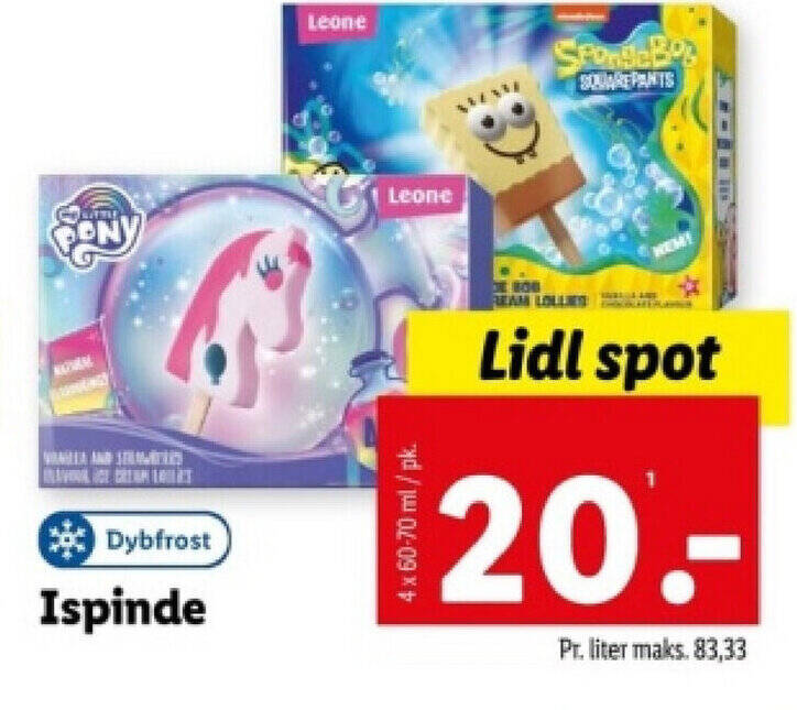 Ispinde Tilbud Hos Lidl