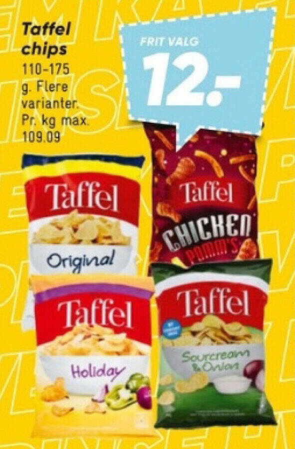 Taffel Chips Tilbud Hos Bilka