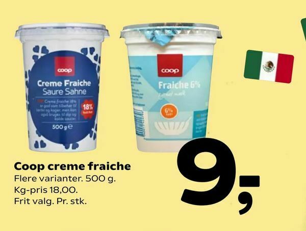 Coop Creme Fraiche Tilbud Hos Coop 365