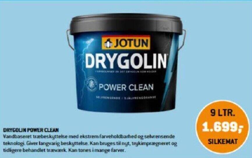 Drygolin Power Clean Tilbud Hos Xl Byg