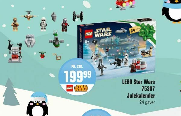 LEGO Star Wars 75307 Julekalender Tilbud Hos Otto Duborg