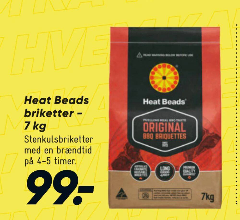 Heat Beads Briketter 7 Kg Tilbud Hos Bilka