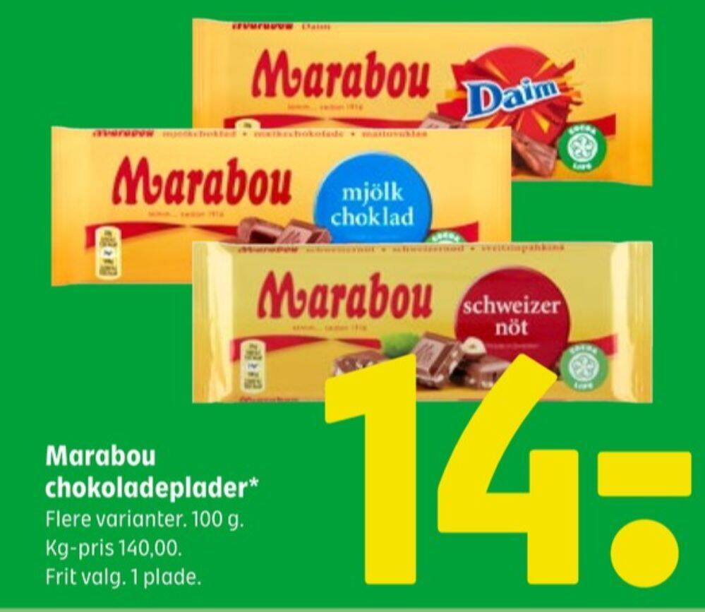 Chokoladeplade Tilbud Hos Coop