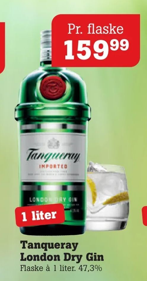 Tanqueray London Dry Gin Tilbud Hos Poetzsch Padborg