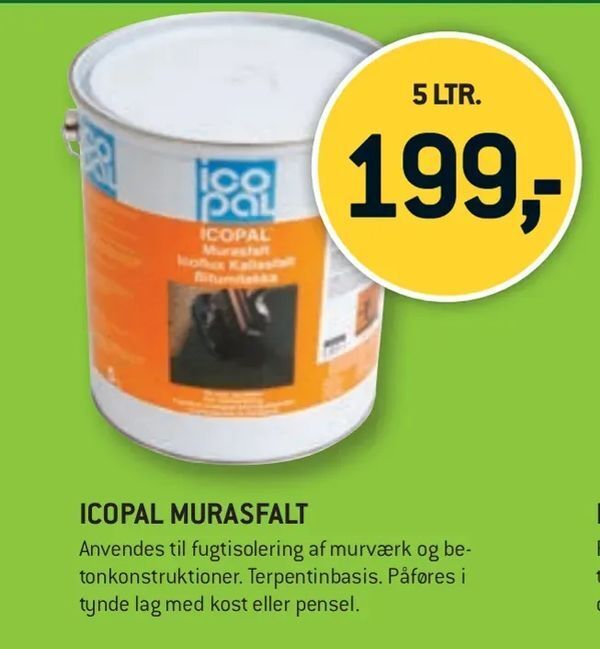 Icopal Murasfalt Tilbud Hos XL BYG