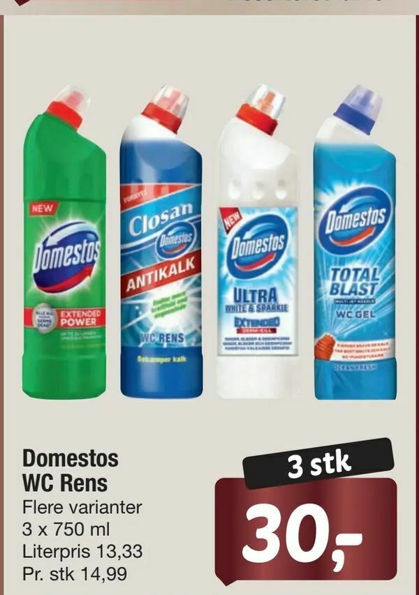 Domestos Wc Rens Tilbud Hos Fakta Tyskland