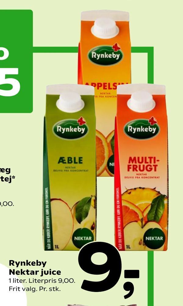 Rynkeby Nektar Juice Tilbud Hos Coop 365