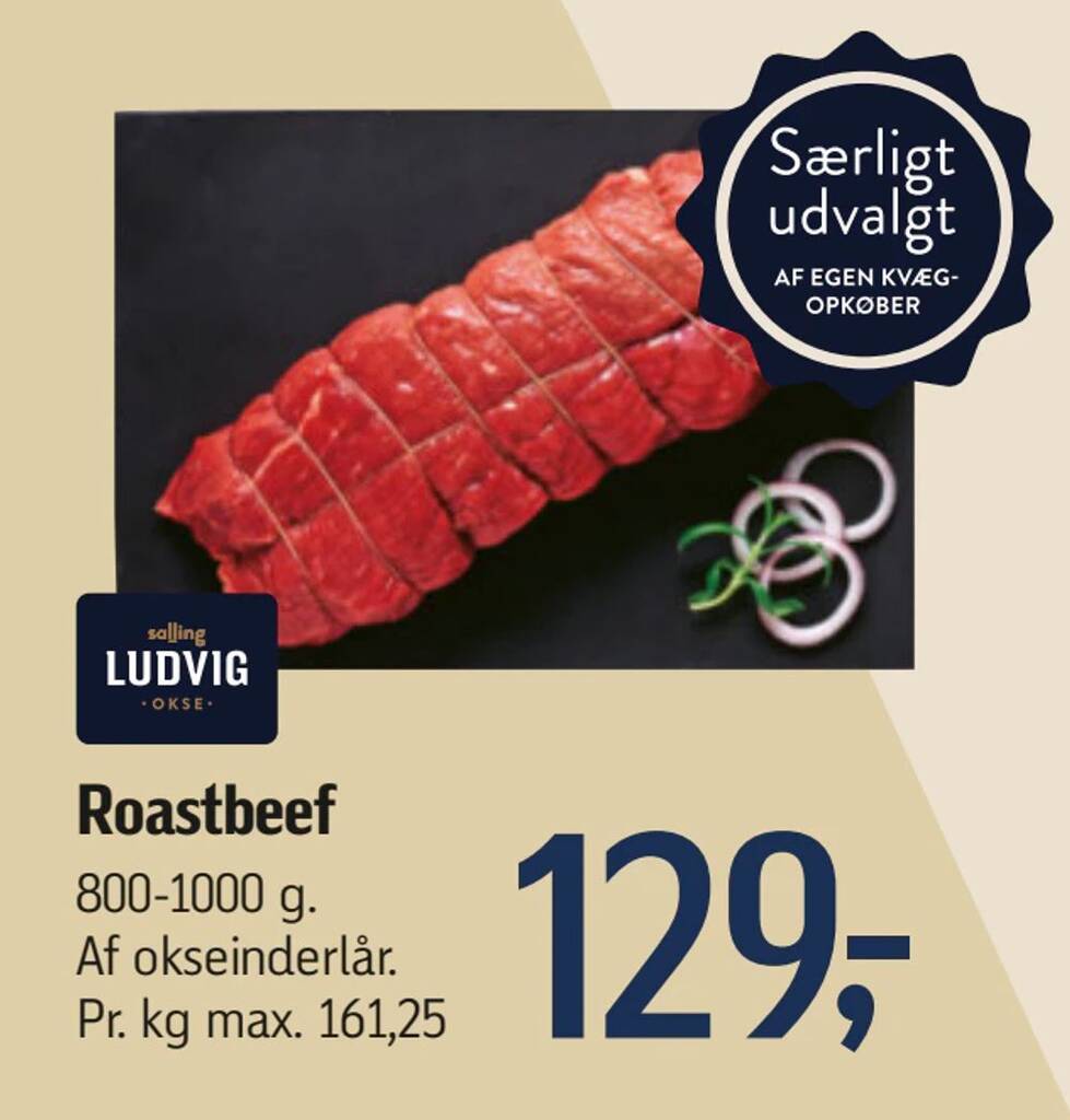 Roastbeef tilbud hos Føtex