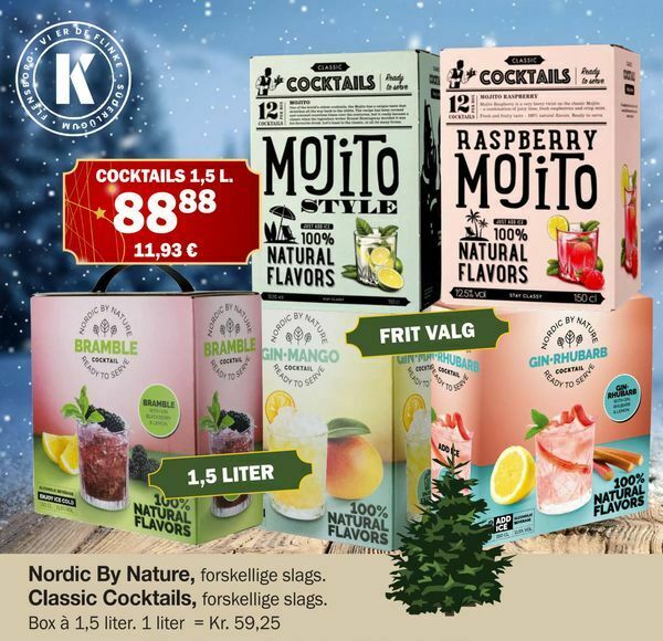 Nordic By Nature Classic Cocktails Tilbud Hos K Bmandsg Rden