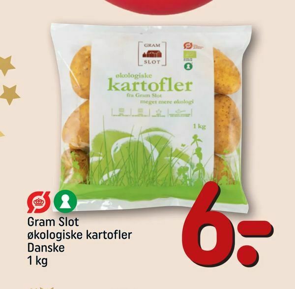 Gram Slot Kologiske Kartofler Danske Tilbud Hos Rema