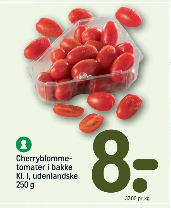 Cherryblomme Tomater Kl I Udenlandske Tilbud Hos Rema 1000