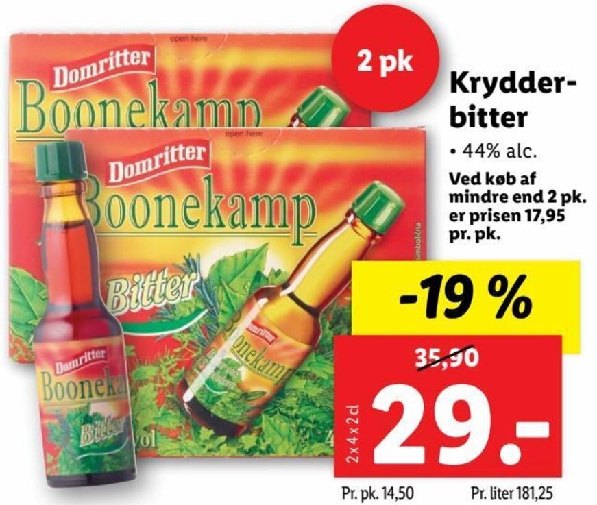 Krydder Bitter Tilbud Hos Lidl