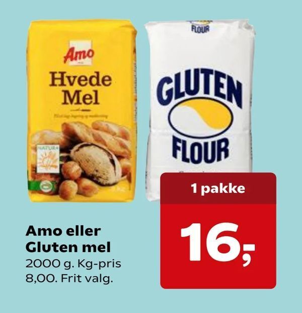 Amo Eller Gluten Mel Tilbud Hos Superbrugsen