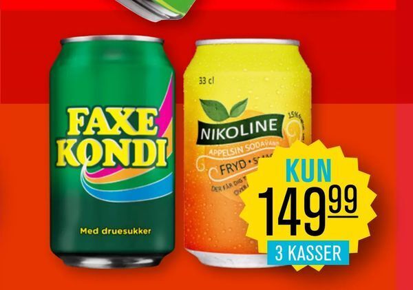 Faxe Kondi Nikoline Tilbud Hos Priss