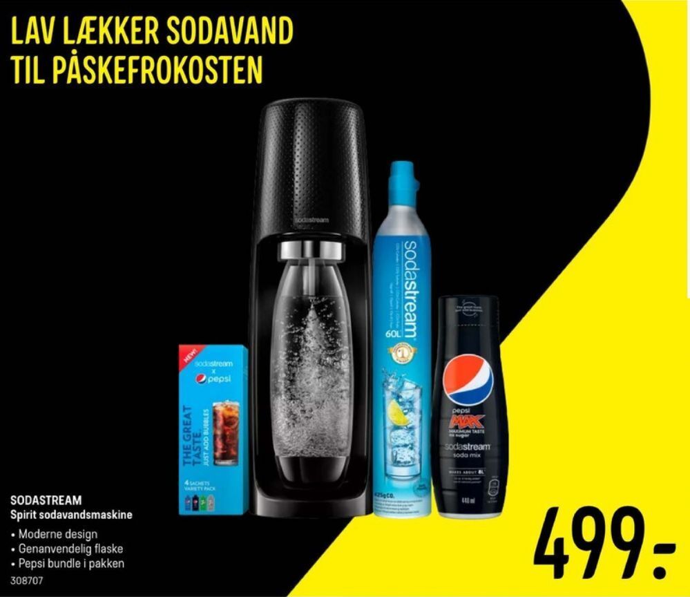 Sodastream Sodavandsmaskine Tilbud Hos Elgiganten