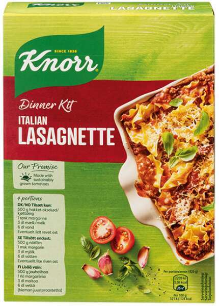 Lasagnette G Tilbud Hos Rema