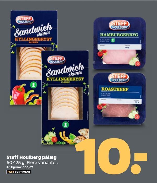 Steff Houlberg Pålæg 60 125 g tilbud hos Netto