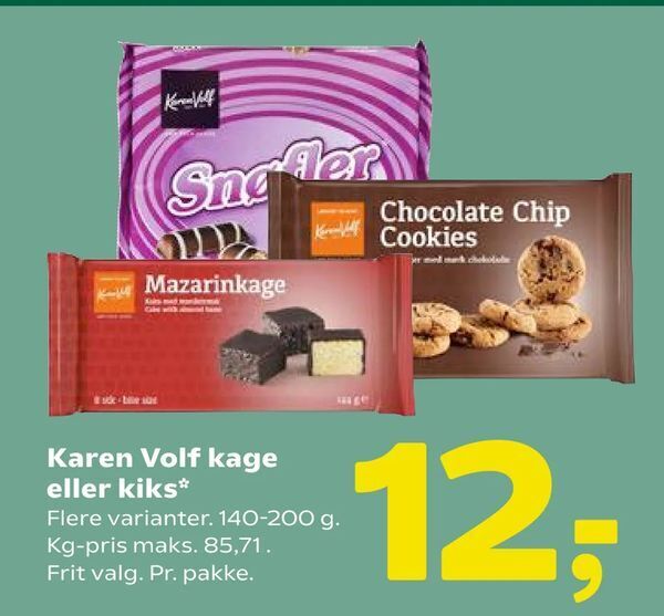 Karen Volf Kage Eller Kiks Tilbud Hos Coop 365