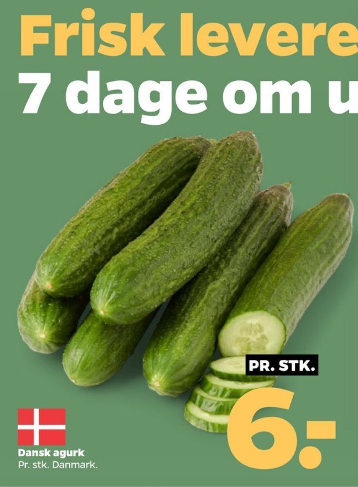 Steff Houlberg Agurk Tilbud Hos Netto