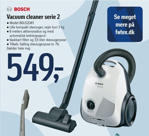 Vacuum Cleaner Serie Tilbud Hos F Tex