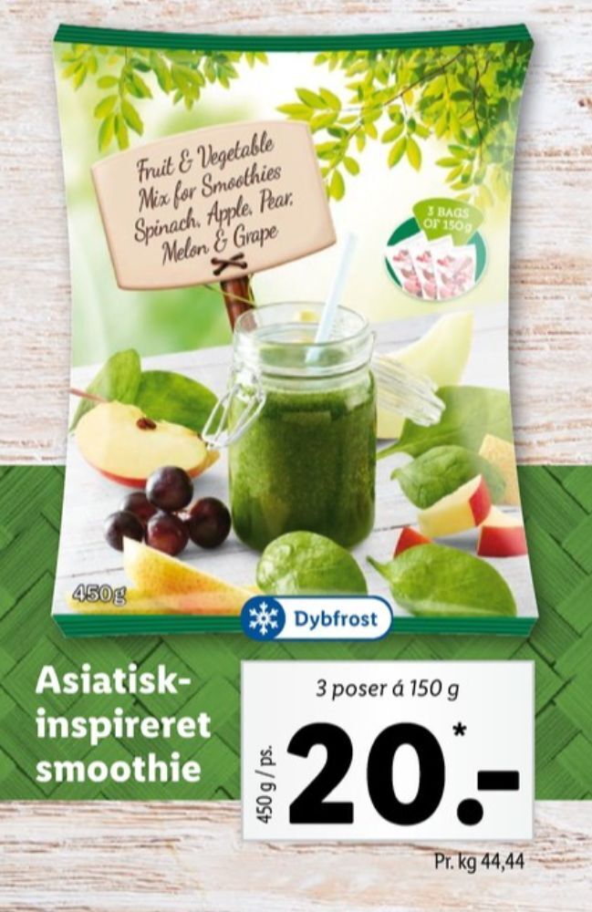 Vitasia Smoothieblanding Tilbud Hos Lidl