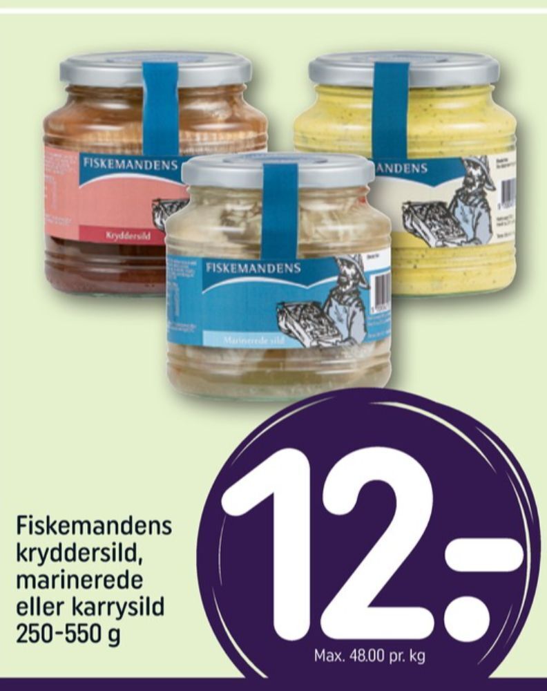 Fiskemandens Sild Tilbud Hos Rema 1000