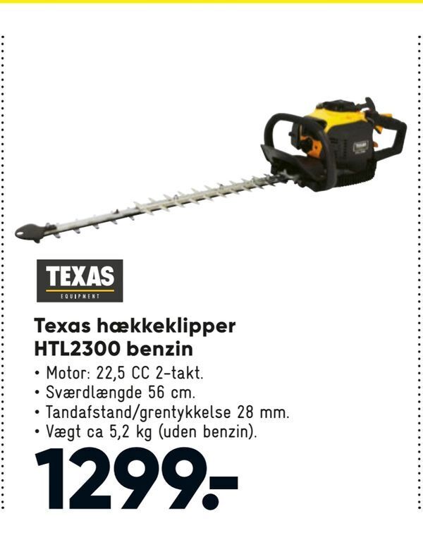 Texas H Kkeklipper Htl Benzin Tilbud Hos Bilka