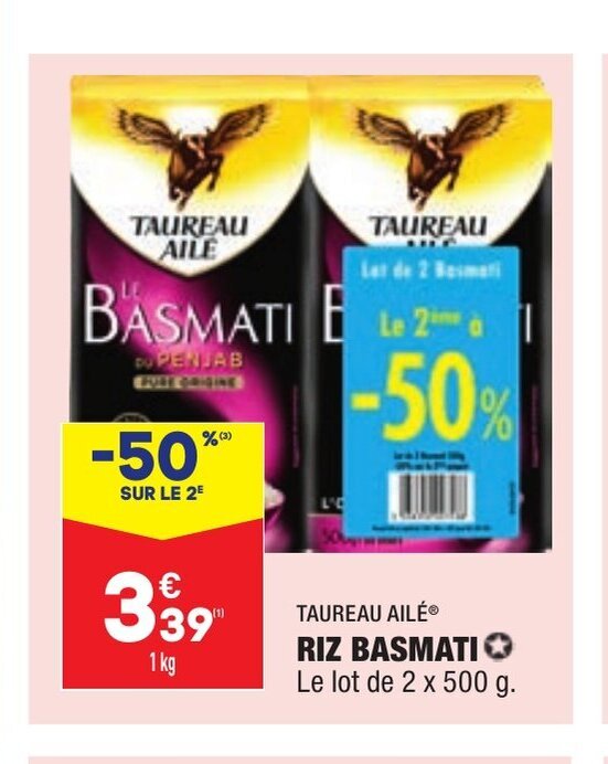 Promo Riz Basmati Chez ALDI