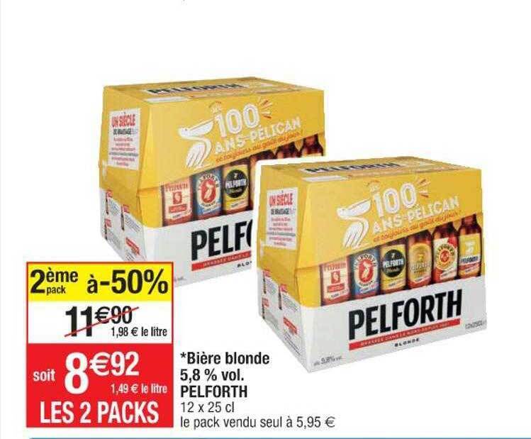 Promo Bi Re Blonde Vol Pelforth Me Pack Chez Cora