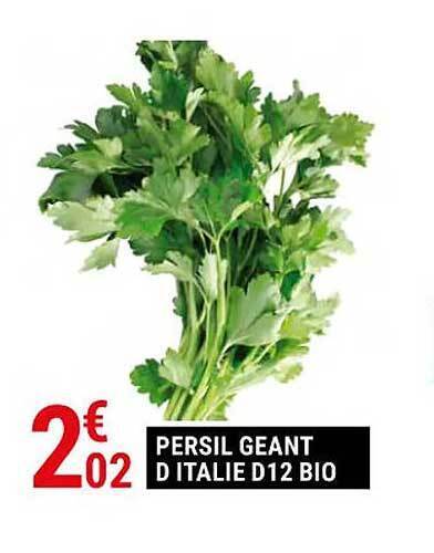 Promo Persil G Ant D Italie D Bio Chez Gamm Vert