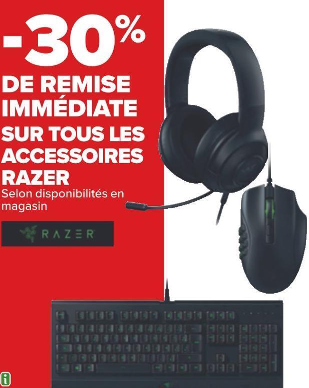 Promo Razer Bon Plan Sur Tous Les Accessoires Razer Chez Carrefour