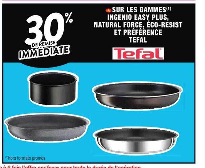 Promo Les Gammes Ingenio Easy Plus Natural Force Co Resist Et