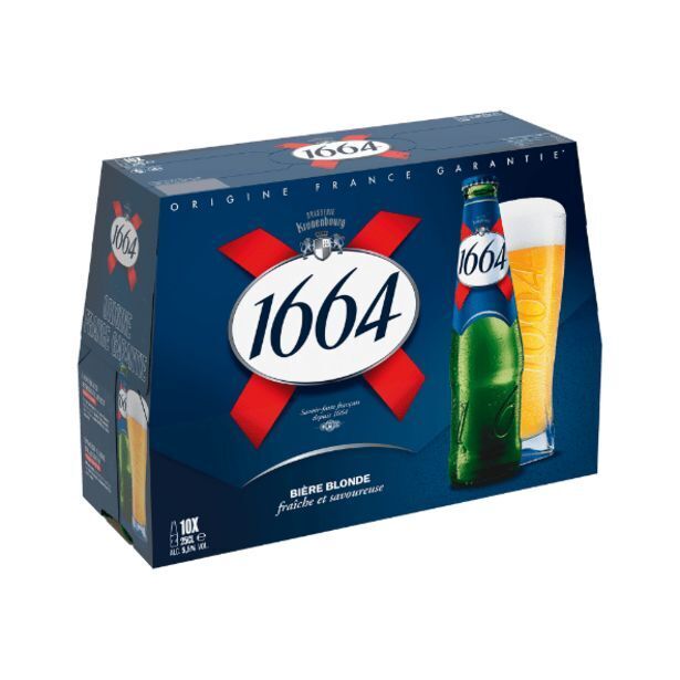 Promo Bière blonde 5 5 chez ALDI