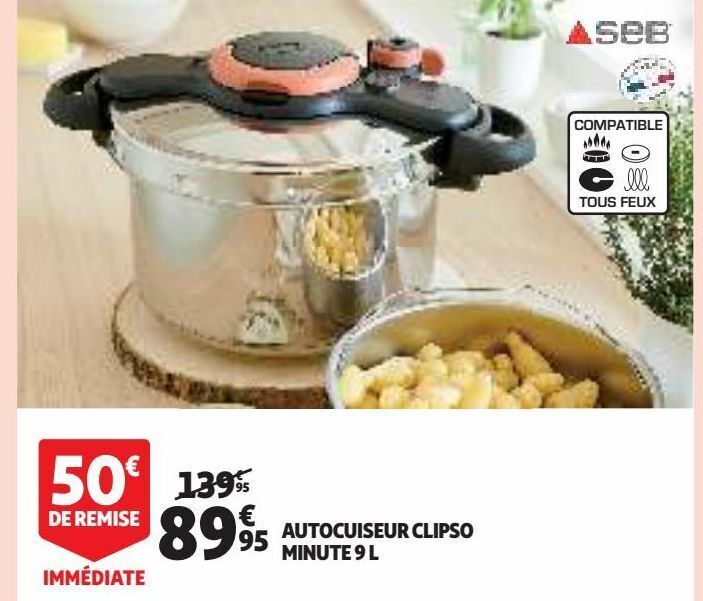 Promo Autocuiseur Clipso Minute L Chez Auchan Supermarch